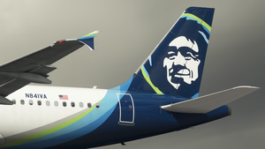 Alaska Airlines Pack [w/ Interior] Fenixsim A320 [8K+4K] thumbnail 8