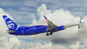 Alaska Airlines PMDG 737-800 MSFS 'Honoring Those Who Serve' (N570AS) thumbnail 2