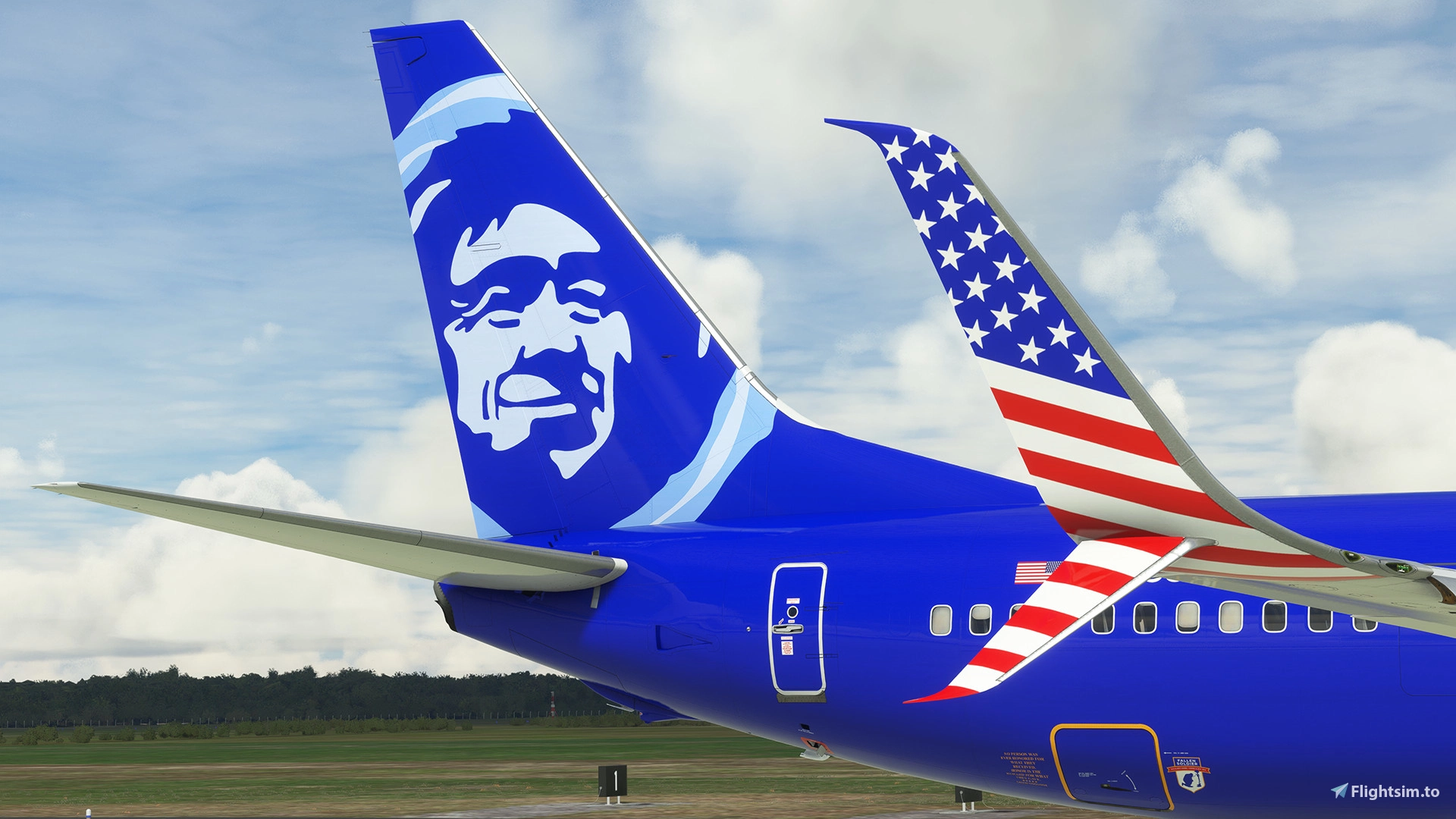 Alaska Airlines PMDG 737-900ER MSFS 'Honoring Those Who Serve' (N265AK) - Image 1