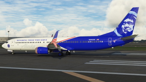 Alaska Airlines PMDG 737-900ER MSFS 'Honoring Those Who Serve' (N265AK) thumbnail 4
