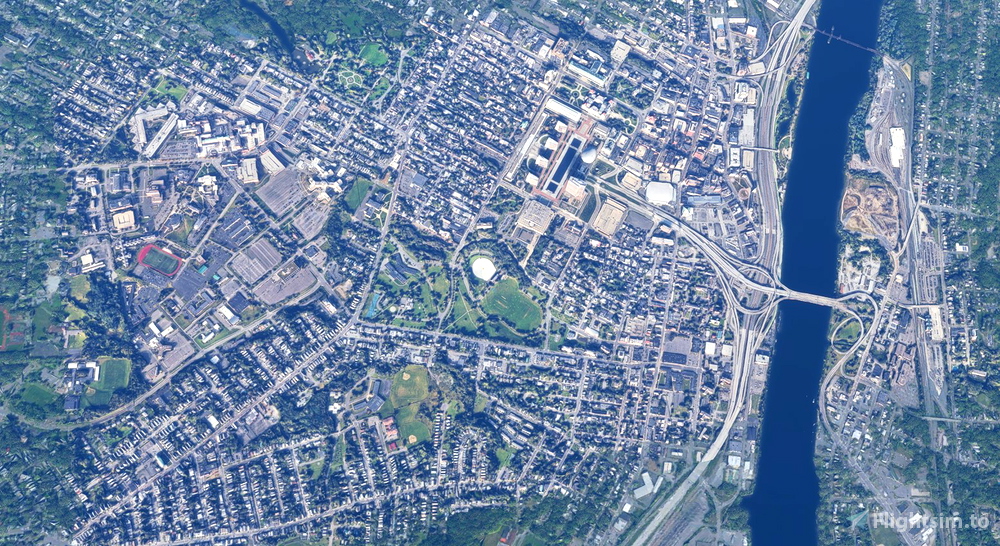 Albany NY USA for Microsoft Flight Simulator MSFS