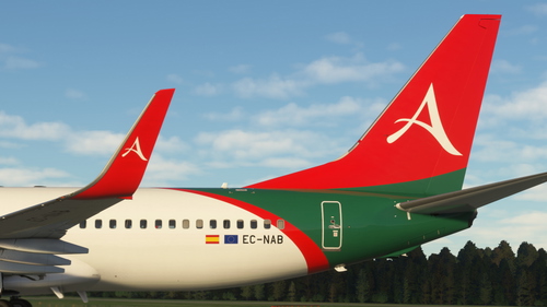 Albastar (EC-NAB) - PMDG 737-800