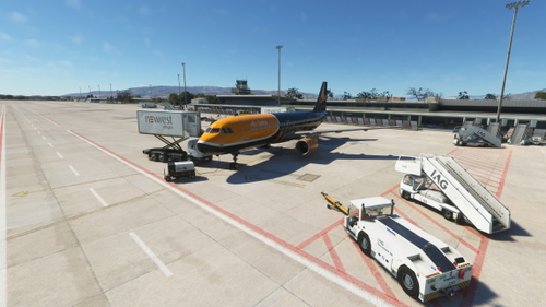 Almería (LEAM) TDM Scenery Design GSX Profile