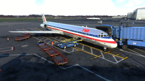 American / TWA - Fly The Maddog X
