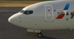 American Airlines "2013 livery" PMDG B737-900ER Scimitar winglets thumbnail 4