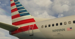 American Airlines "2013 livery" PMDG B737-900ER Scimitar winglets thumbnail 5