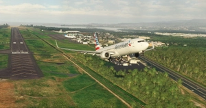 American Airlines "2013 livery" PMDG B737-900ER Scimitar winglets thumbnail 11