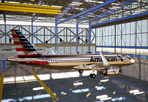 American Airlines A32NX (Brushed Chrome) 8K thumbnail 5