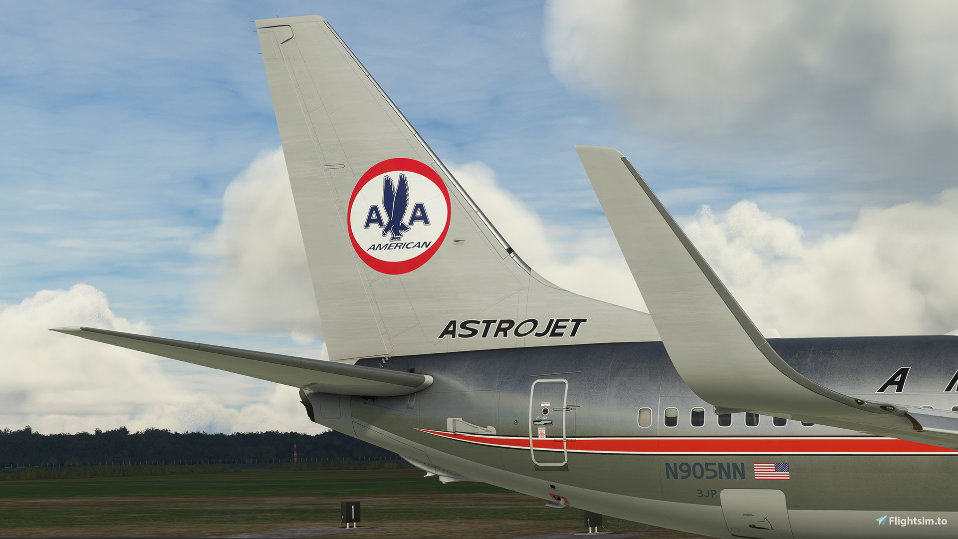 American Airlines PMDG 737-800 'Astrojet' (N905NN) - Image 1
