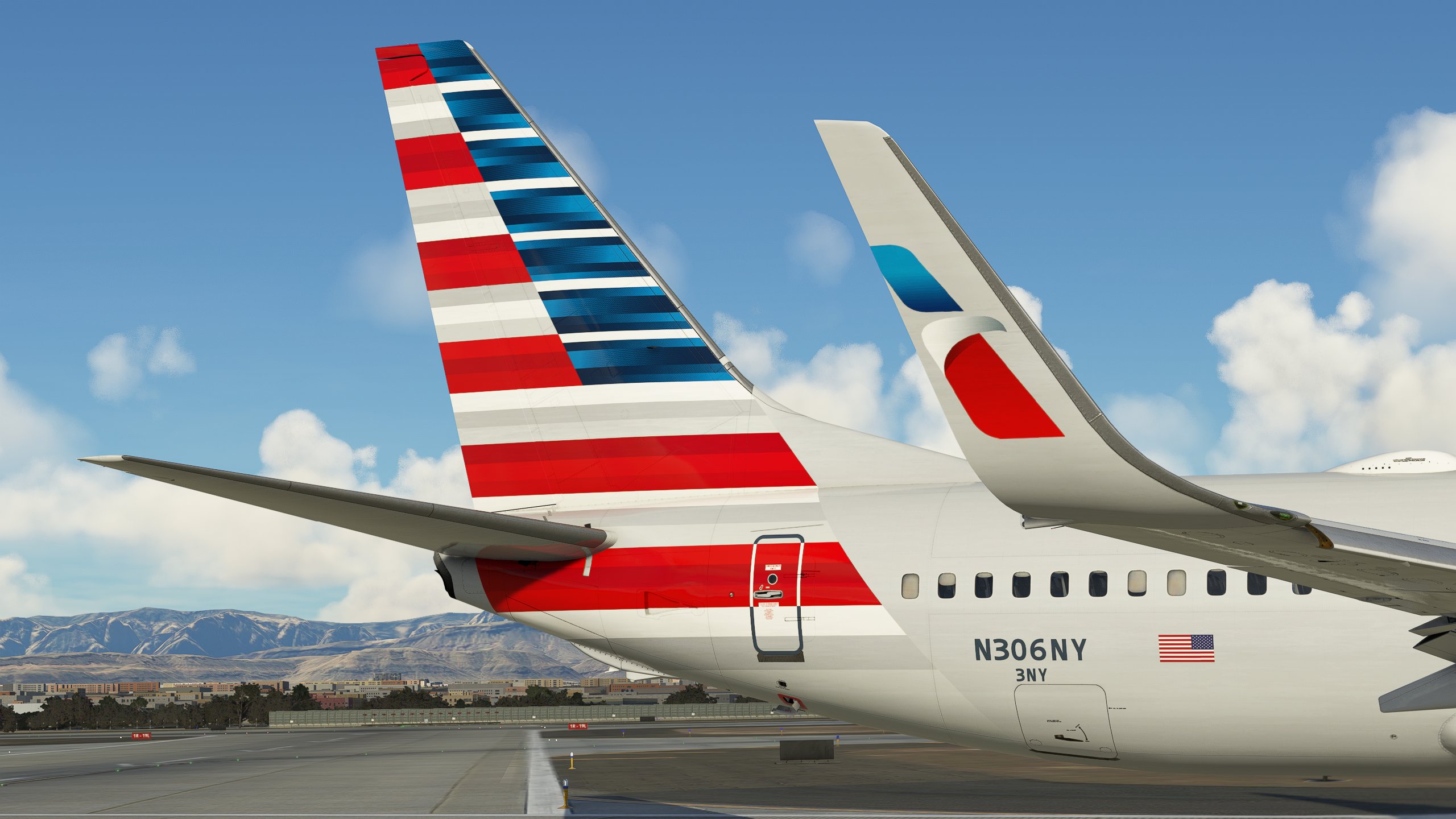 American Airlines PMDG 737-800 MSFS Revised Winglet Pack - Image 1