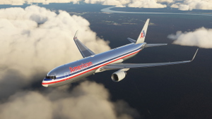 American (Bare Metal) (Winglets) - CS 767-300 thumbnail 3