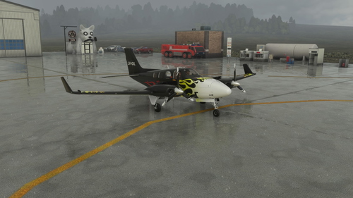 Analog Default Livery 01 (flame) & kenmore 