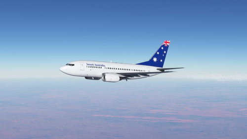 Ansett Australia 1991 Livery (VH-CZN) PMDG Boeing 737-600 - 8K
