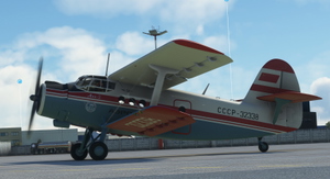 Antonov-2 Aeroflot USSR-32338 (Wheels/Skies/Floats/Modern) thumbnail 3