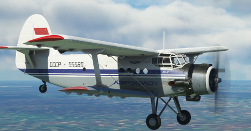 Antonov-2 Aeroflot USSR-55580