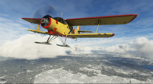 Antonov AN-2 C-FAKA ski