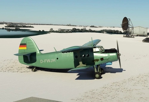 Antonov AN-2 Germany Registrationnumber D-FWJH (Shiny finish)