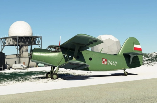 Antonov AN-2 Poland Registrationnumber 7447 (gauges  type/shiny finish).