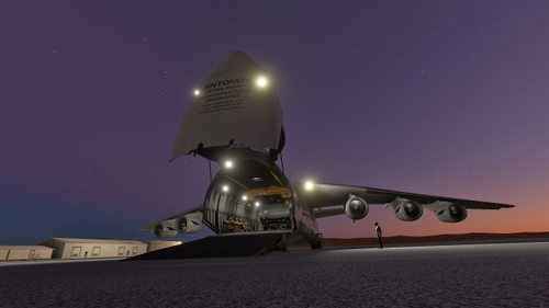 Fictional Antonov AN-225 Mil (Exterior and Interior)