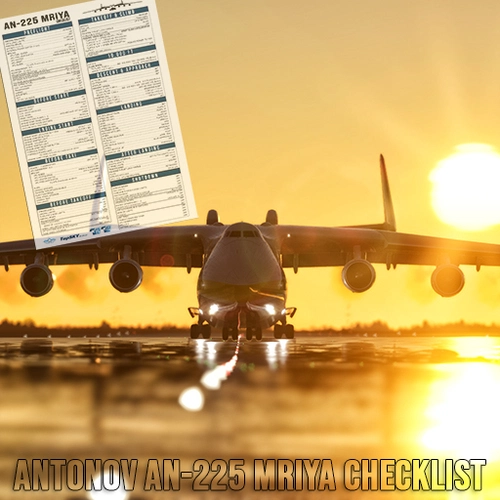 Antonov An-225 MRIYA - Checklist