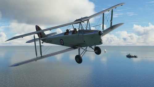 AntsAirplanes De Havilland DH.82 Tiger Moth - K-2567 RAF livery