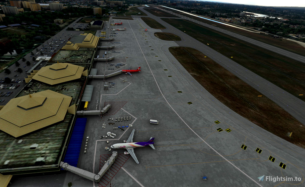 Apron and Taxiway Enhancement for VTCC Chiang Mai Intl Airport Thailand