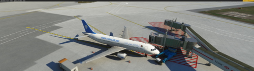 Ariana Afghan Airways (AFG) YA-PIC for Fenix Airbus A320, Texture 8K