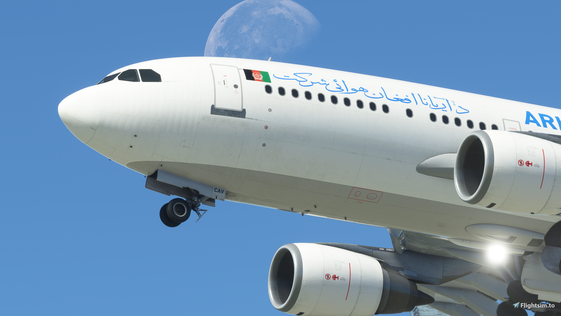 Ariana Afghanistan Airlines YA-CAV - IniBuilds A310 - Image 1