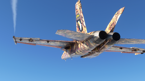 [Art] Maple F/A-18 repaint