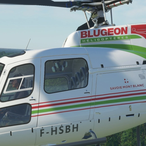 AS350 B3e F-HSBH Blugeon Hélicoptères