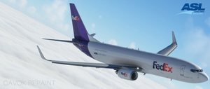 ASL Airlines Belgium (OE-IWF) Dirty - PMDG 737-800BCF thumbnail 6