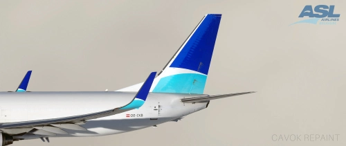 ASL Airlines Belgium (OE-IXB) Dirty - PMDG 737-800BCF