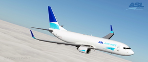 ASL Airlines Belgium (OE-IXB) Dirty - PMDG 737-800BCF thumbnail 2