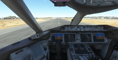 Asobo 787-10 Fictional Blue Cockpit