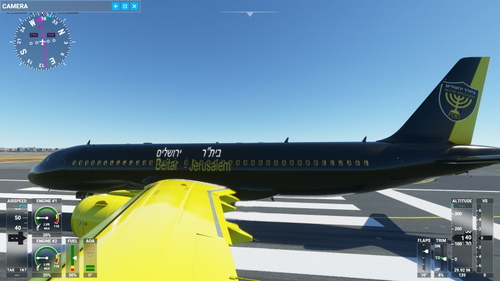 Asobo_Airbus_A320-Beitar-Jerusalem-Livery // Israel // By: Gili Bengamin