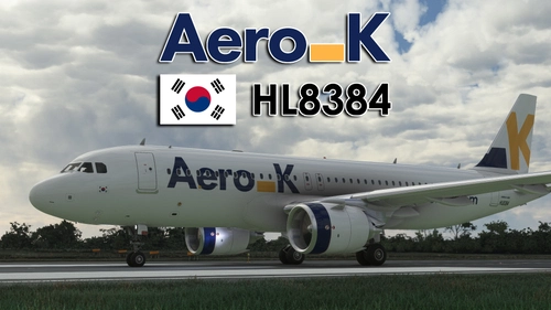 Asobo Airbus A320neo Aero K "HL8384"