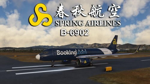 Asobo Airbus A320neo Spring Airlines "B-6902"