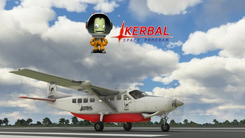 Asobo and Black Square Cessna Caravan 208 B Kerbal Space Program (Fictional)