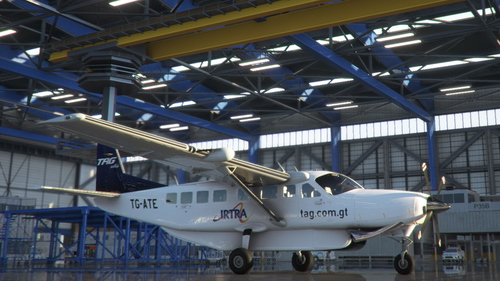 Asobo and Black Square Cessna Caravan 208 B "TG-ATE" TAG Airlines