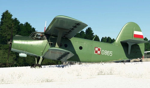 Asobo Antonov AN-2 Poland  0865 (Steam Gauges/Shiny finish)