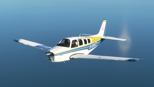 Asobo/Black Square BKSQ Beechcraft Bonanza G36 - Livery D-EAFZ (fictional)