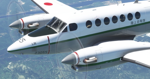 Asobo Beechcraft King Air 350i JGSDF LR-2