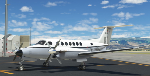 [Asobo & Black Square] Aviacion Naval Ecuatoriana Beechcraft King Air 350