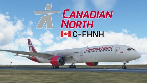 Asobo Boeing 787-10 Canadian North "C-FHNH"