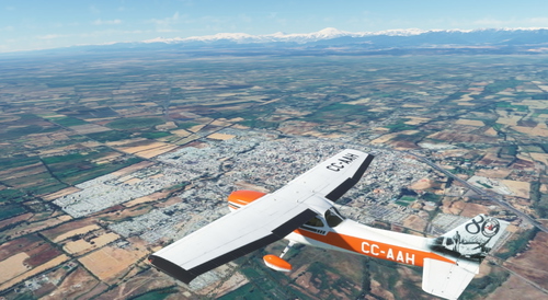 Asobo C172SP G1000 CC-AAH Club Aéreo de Rancagua