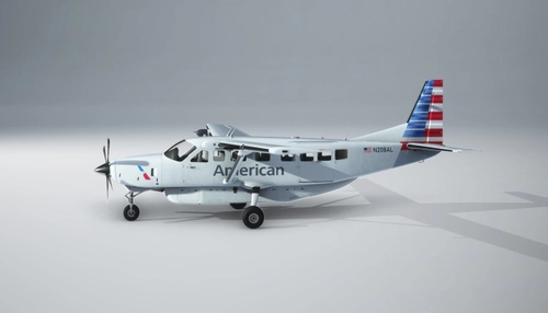 Asobo C208 | American Airlines fictional