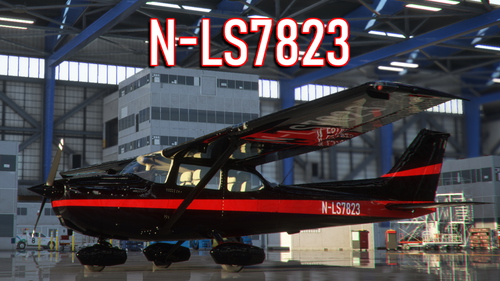 Asobo Cessna 172SP Skyhawk G1000 & Classic "N-LS7823" (Fictional)