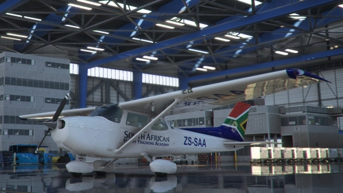 Asobo Cessna 172SP Skyhawk AS1000 "ZS-SAA"