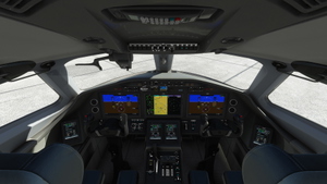 Asobo Cessna Citation Longitude - Lighter Cockpit thumbnail 3
