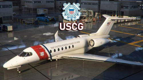 Asobo Cessna Citation Longitude USCG "02"